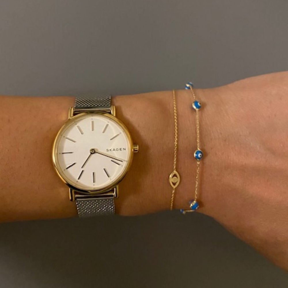 Women's Skagen Two-Tone Watch